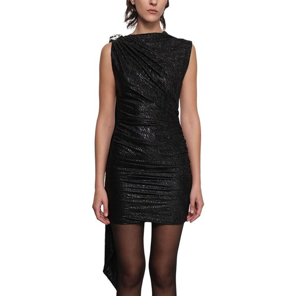 Sabina Musayev Womens  Anya Mini Dress, Black